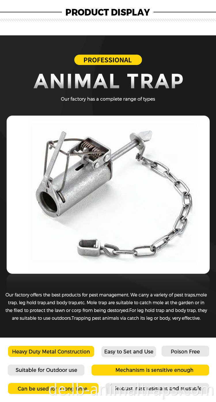 Tierhalter Tierfalle Dog Proof Coon Trap Animal Holder Animal Trap Dog Proof Coon Trap